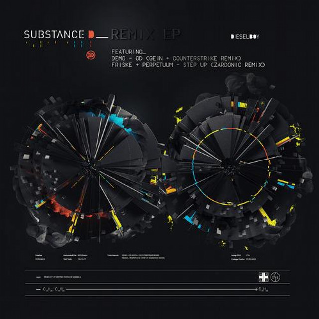 'Dieselboy - Substance D Remixes' cover art