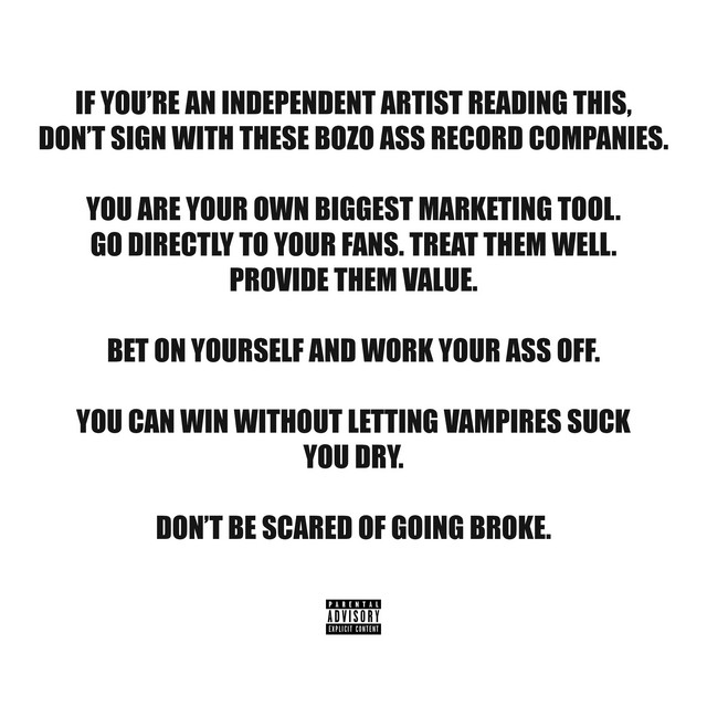 'Ain't Scared of Going Broke' cover art