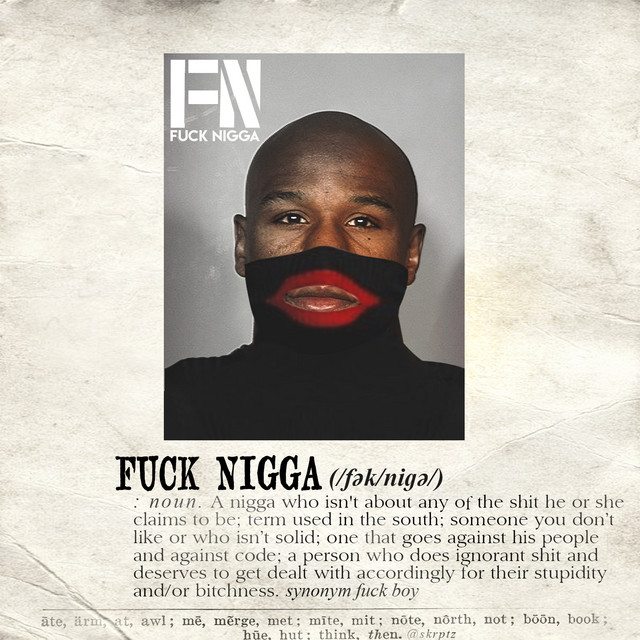 'Fuck Nigga' cover art