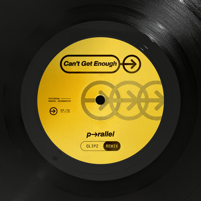 'Can't Get Enough (feat. Rachel Chinouriri & Venna) [CLIPZ Remix]' cover art