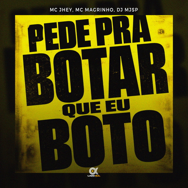 'Pede pra Botar que Eu Boto' cover art