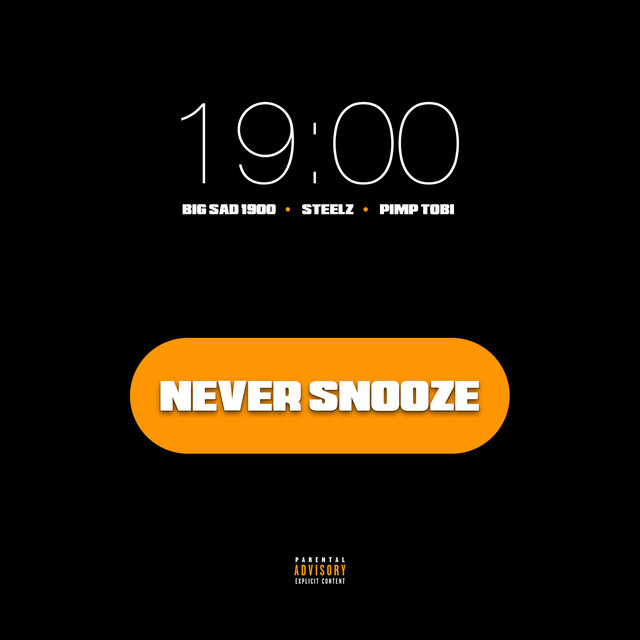 'Never Snooze' cover art