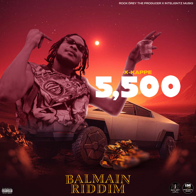 '5,500 (Balmain Riddim)' cover art