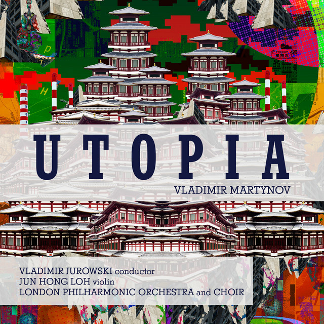 'Vladimir Martynov: Utopia' cover art