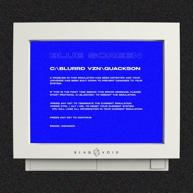 'Blue Screen' cover art