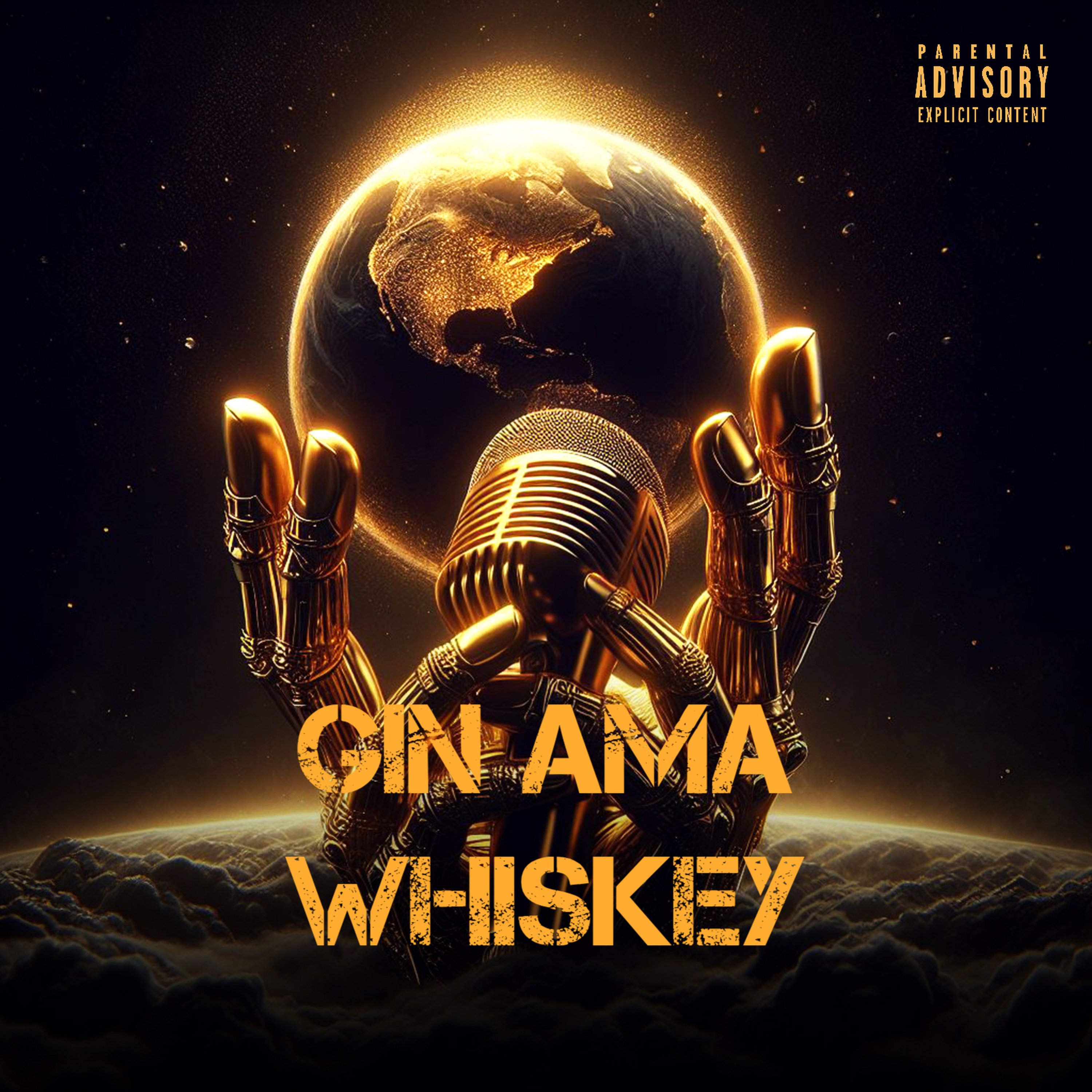 Gin Ama Whiskey (feat. Joakim Cornelius) cover art